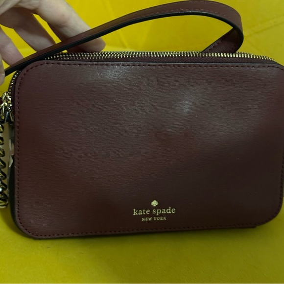 Kate Spade Floral Pup Double Zip Small Crossbody - Picture 6 of 6